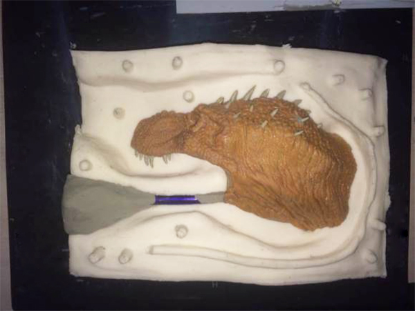 恐龙分片模硅胶